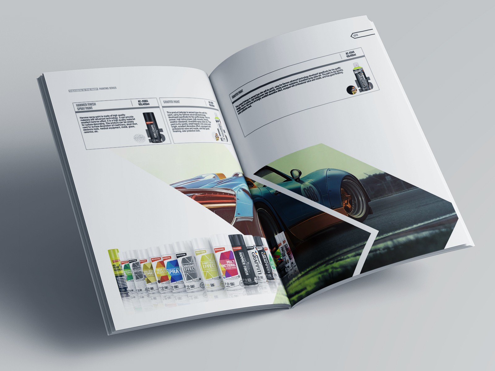 畫冊設計，彩頁設計