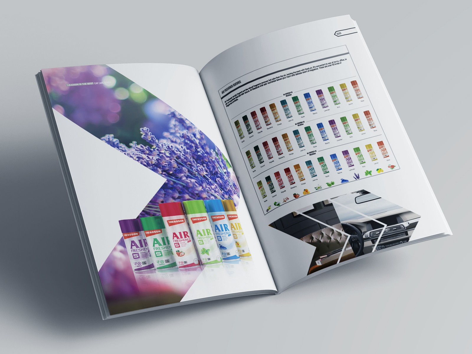 畫冊設計，彩頁設計