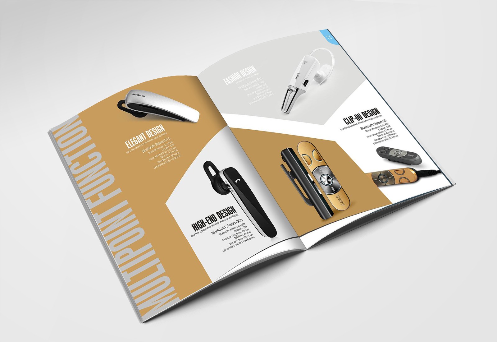 畫冊設計，彩頁設計