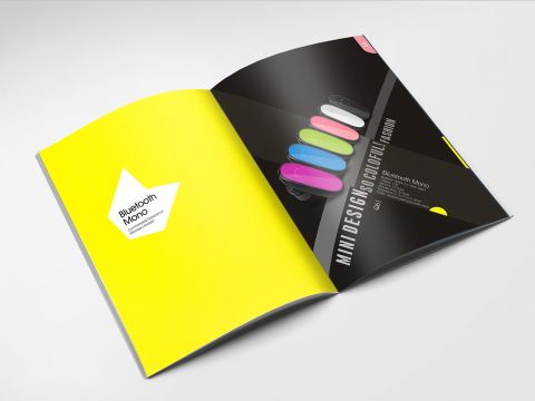 畫冊設計，彩頁設計